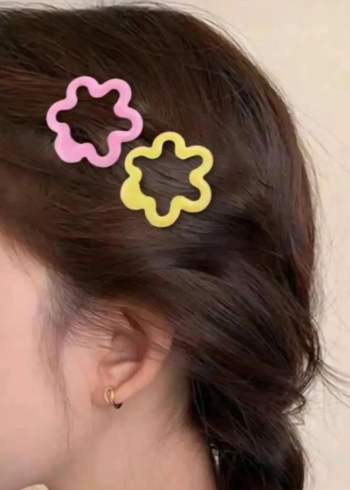 20 Clips de flor multicolor — foto 3 de 3