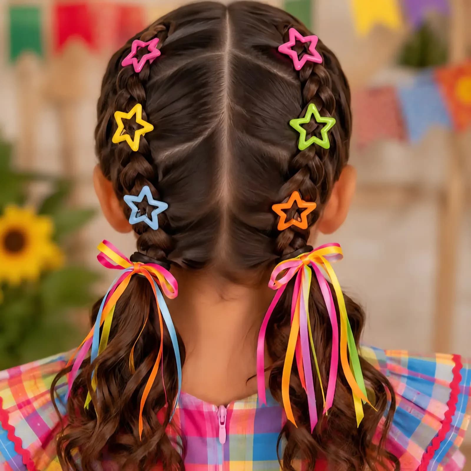 20 Clips de estrellas multicolor — foto 3 de 3