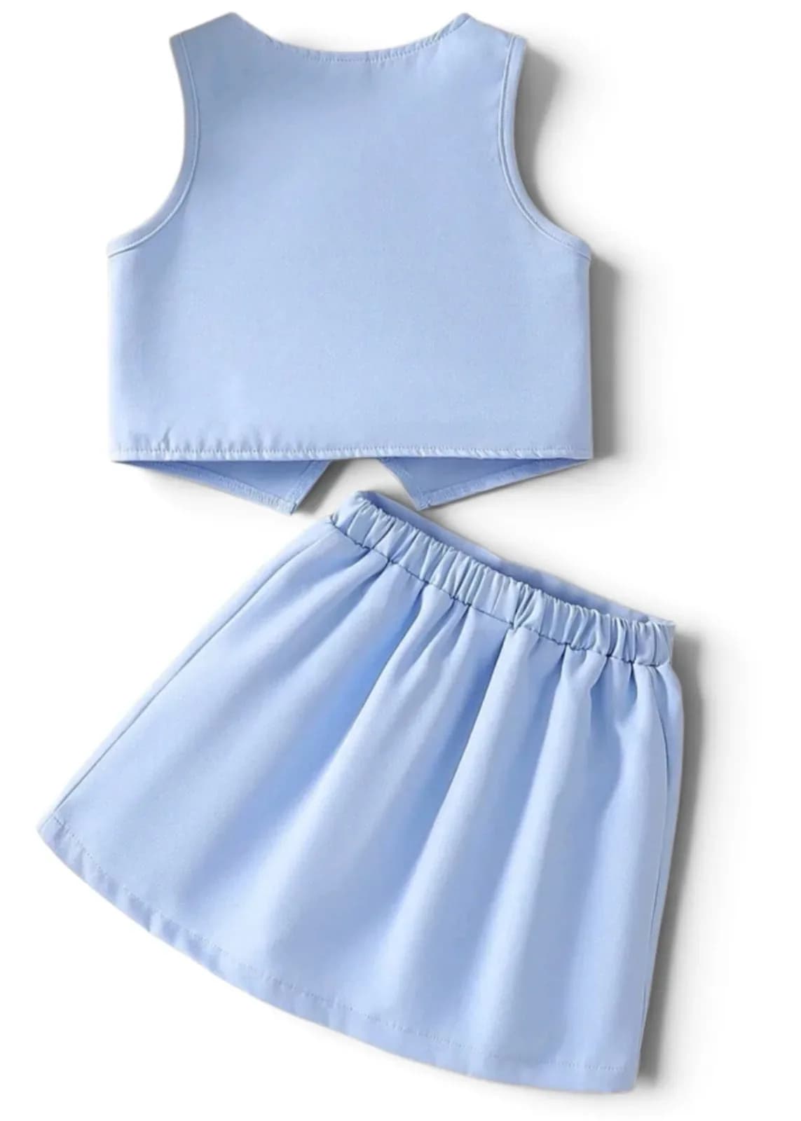 Conjunto chaleco + falda plisada — foto 6 de 8