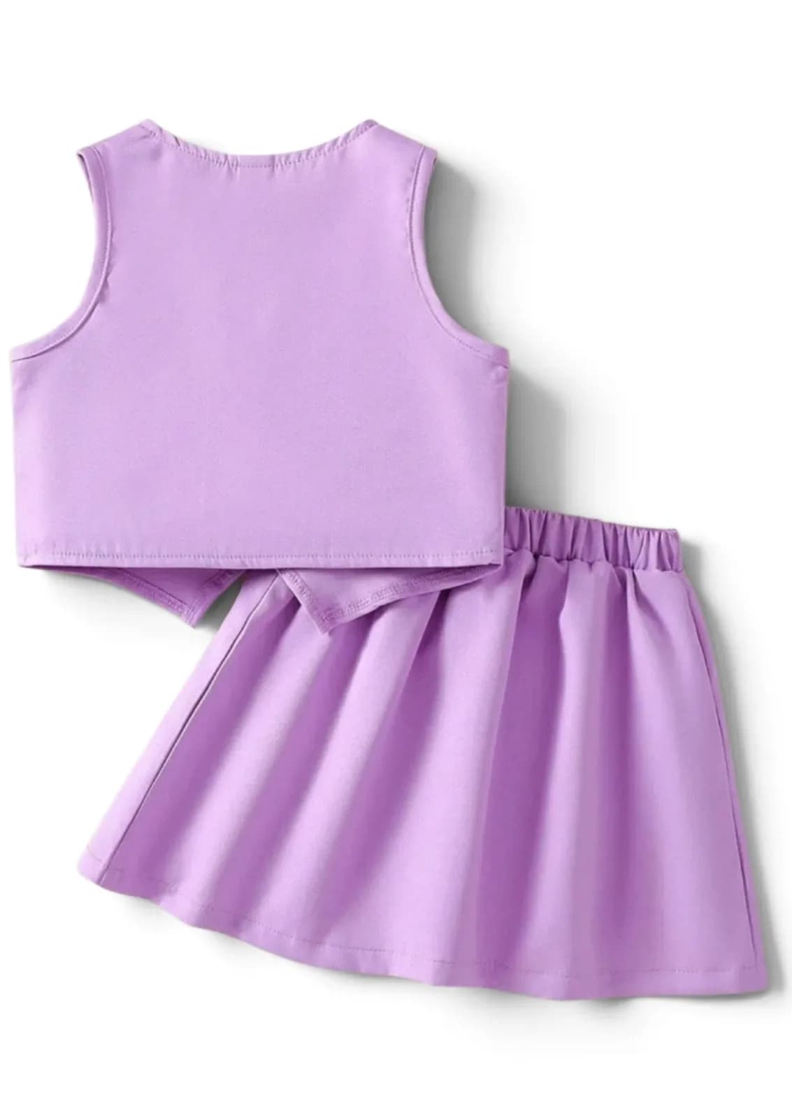 Conjunto chaleco + falda plisada — foto 2 de 8
