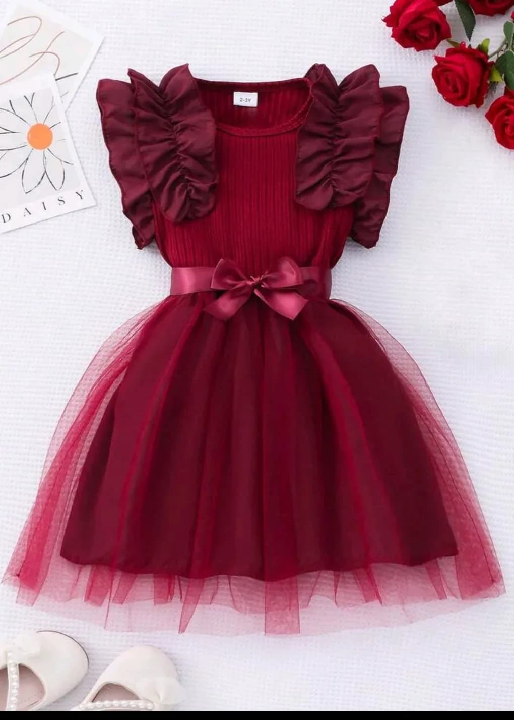 Vestido malla y acanalado — foto 5 de 6
