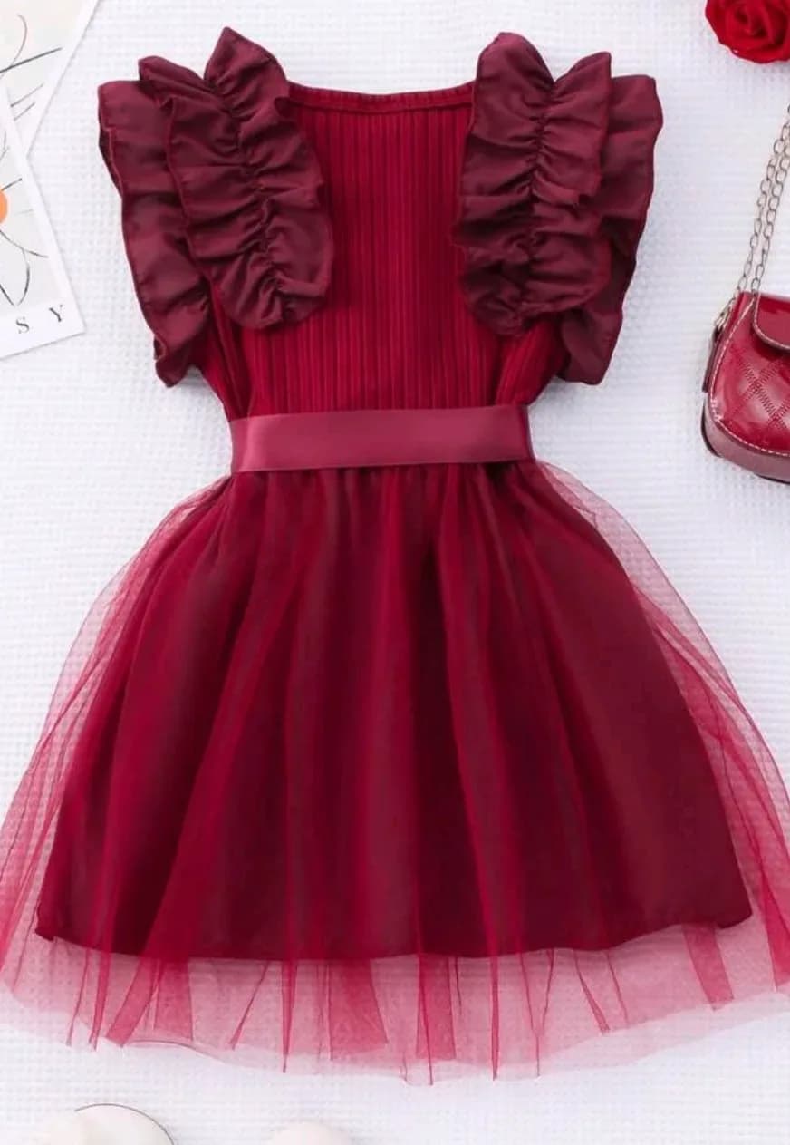 Vestido malla y acanalado — foto 6 de 6