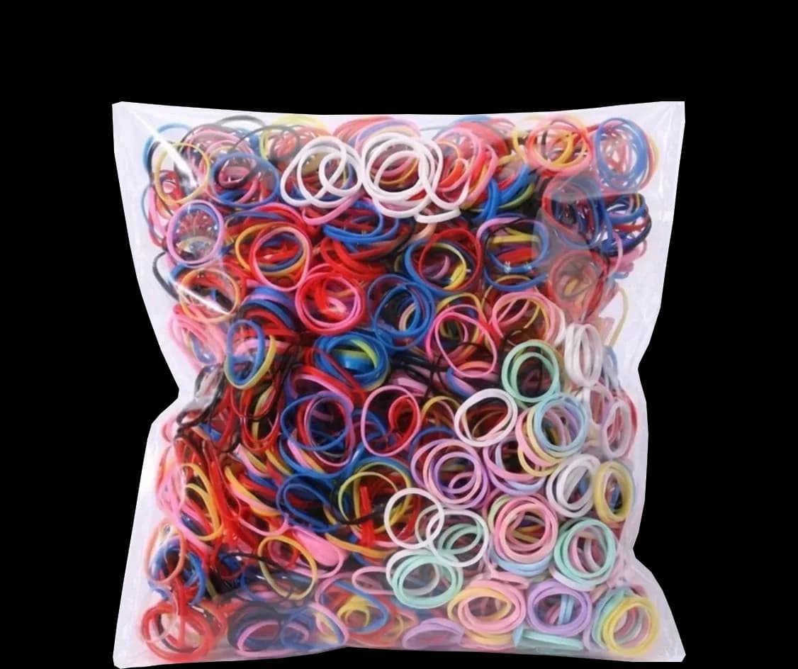 1000 Ligas multicolor mini