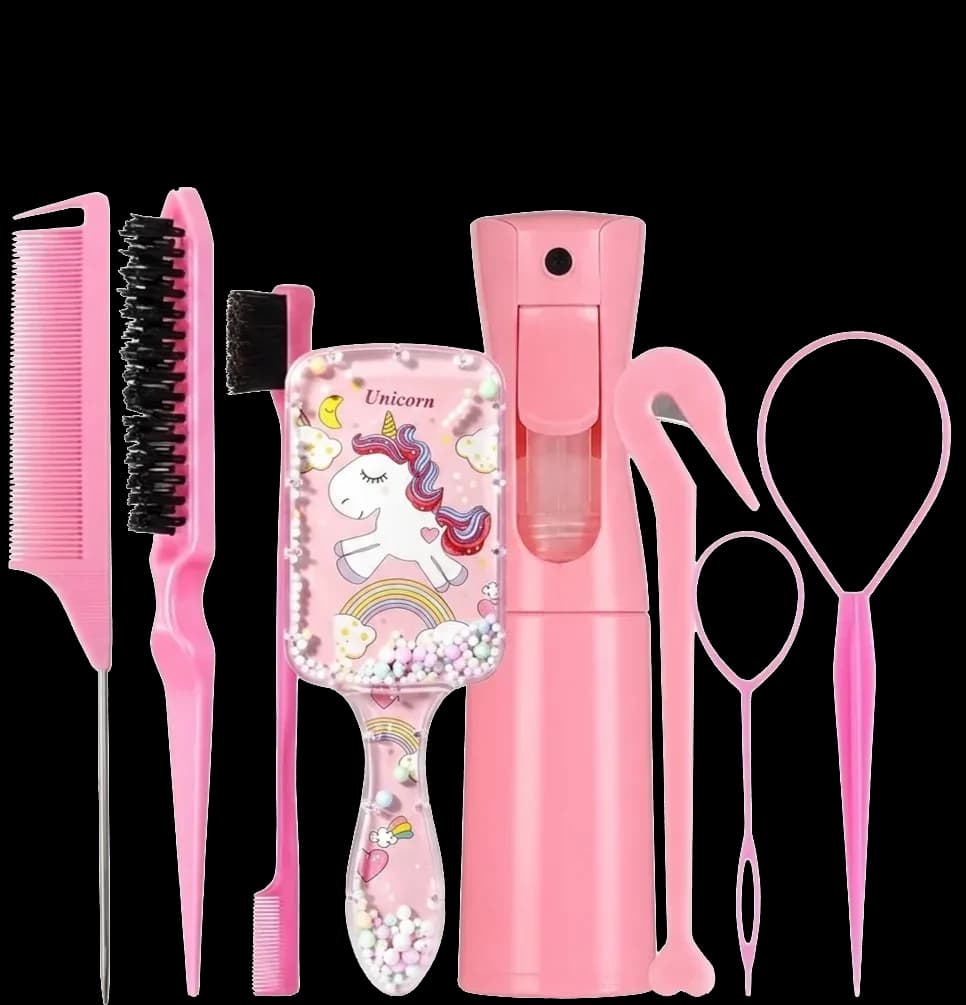 Kit de peinado infantil completo
