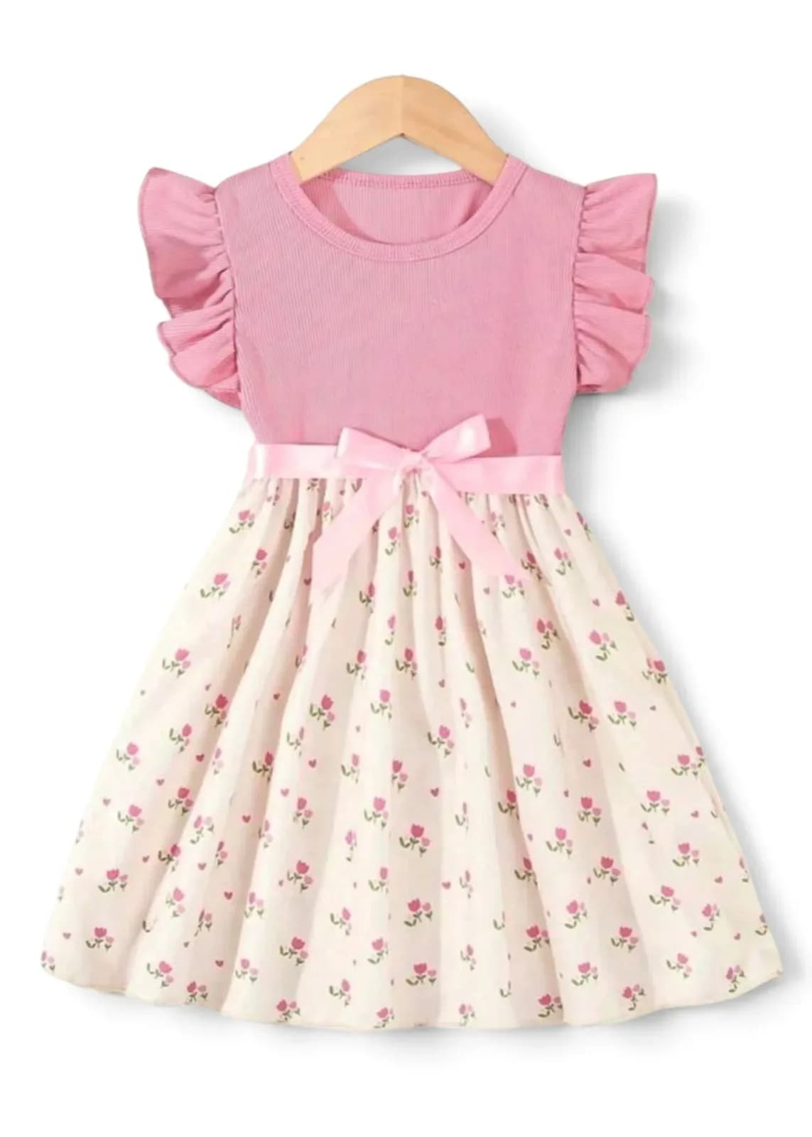 Vestido con estampado floral — foto 1 de 2