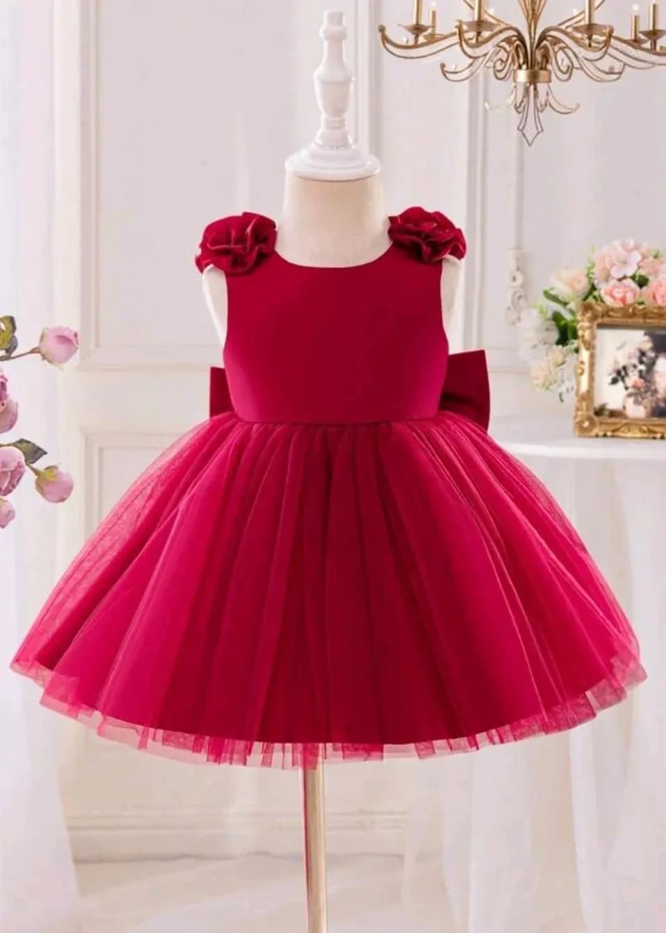 Vestido elegante satén